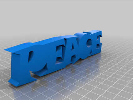paix Ukraine stefanomarciante 3d print model - Mito3D
