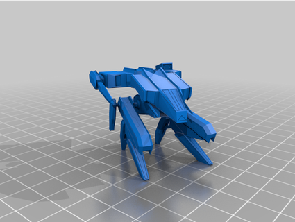 crested gekko annunhihd 3d print model - Mito3D