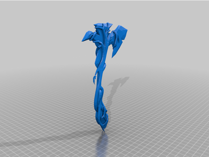 gaia's vengeance melee valorant maitrelancelot 3d print model - Mito3D