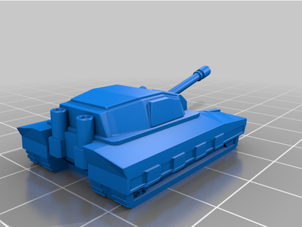 scifi tanque 01 bigchonkertonker 3d print model - Mito3D