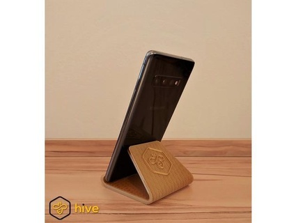 hive phone stand rayxa17 3d print model - Mito3D