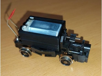 piko br 130 ddr Motor Adapter Mabuchi sf 266sa stefan schroeder 3d print model - Mito3D