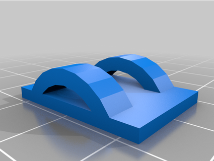 Unterstützung Drachen gießen Garmin varia caractacos 3d print model - Mito3D