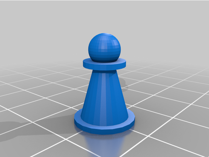 pawn chess anavailablename 3d print model - Mito3D