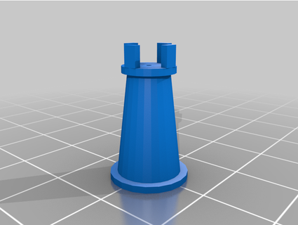chess rook anavailablename 3d print model - Mito3D