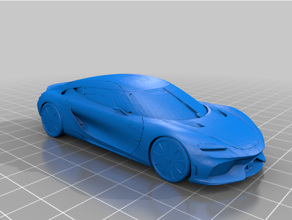 Koenigsegg gemera 3d print model - Mito3D
