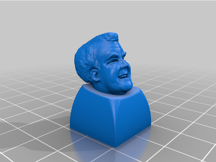 Jeremy Clarkson anahtar şapka usgiorgi 3d print model - Mito3D