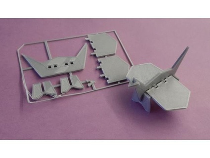 paper crane kit card lohman 3d print model - Mito3D