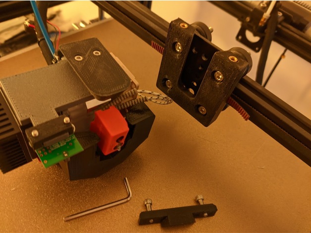 tool change system openbuilds gantry baal 3D print model - Mito3D