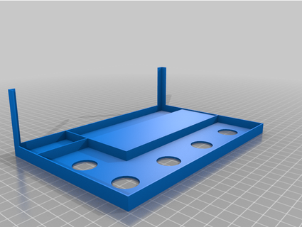 karak inlay organizer cover mesysel 3d print model - Mito3D