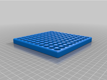 100 round 308 reloading block parshal 3d print model - Mito3D