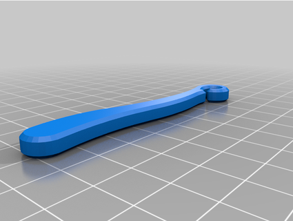 glider launcher beveled hardly 3d print model - Mito3D