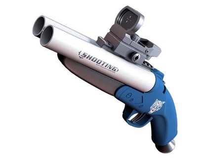 oyuncak tabanca double barrel madde işareti durum kılıf s1ndz1 3d print model - Mito3D