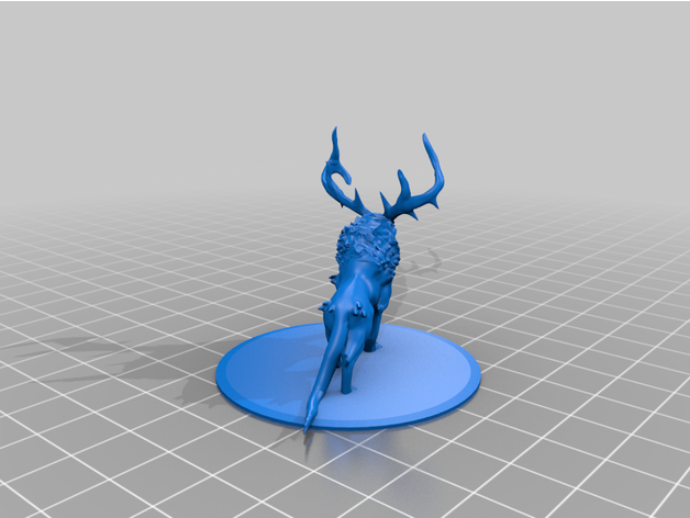 masaüstü val Kalos rpg erkek kadın altınsosis 3D print model - Mito3D