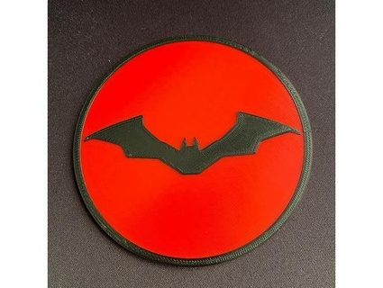batman Coaster vues ringardes 3d print model - Mito3D