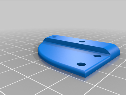 voxelab biqu filament break runout sensor mounting plate meandude 3d print model - Mito3D