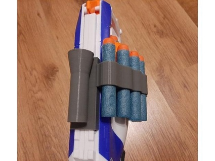 nerf brazo fuerte carril acortar alcance mcminty 3d print model - Mito3D