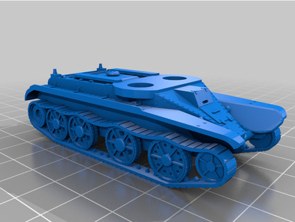 bt 4 hızlı tank kazamalavan 3d print model - Mito3D