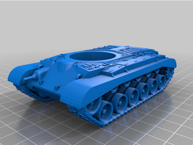 m26 pershing roger01 3D print model - Mito3D