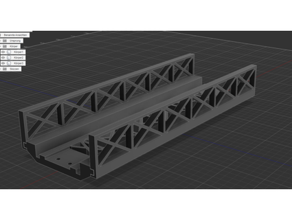 rklin h0 Brücke Element Seiten Lukas 3d print model - Mito3D