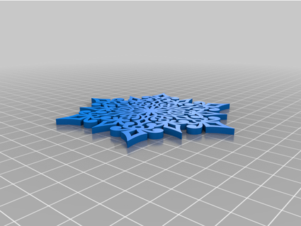 snowflake ostap167 3d print model - Mito3D