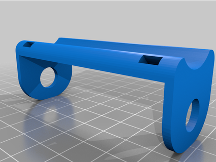 minimal sonos mount mounting rail pole floor lamp itsbillp  3d print model - Mito3D