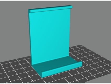 sencillo multi angle teléfono pequeña tableta estante soporte terrero 3d print model - Mito3D
