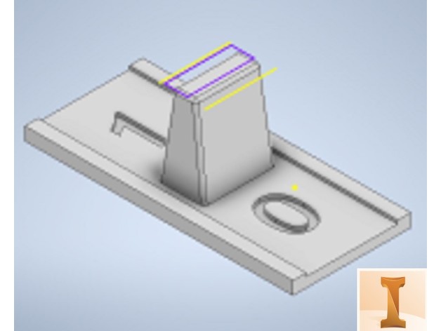 cantor tricô máquina costelas modelo 321 interruptor alavanca suzieperth 3D print model - Mito3D