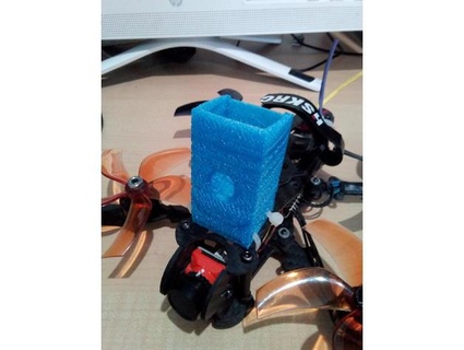 montura para sjcam c100 en drone lmuro 3d print model - Mito3D