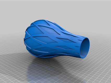 another vase proper chopper 3d print model - Mito3D