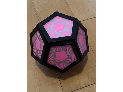 dodecahedron jedifix 3d print model - Mito3D