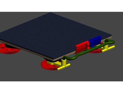 ender 3 pro v2 aquila détachable lit manipuler 100mm LED bar jeburroughs 3d print model - Mito3D