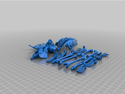mr bones hoofiepuppet 3d print model - Mito3D