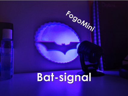 bat-signal lamp + touch sensor salvadorhvallejo 3d print model - Mito3D