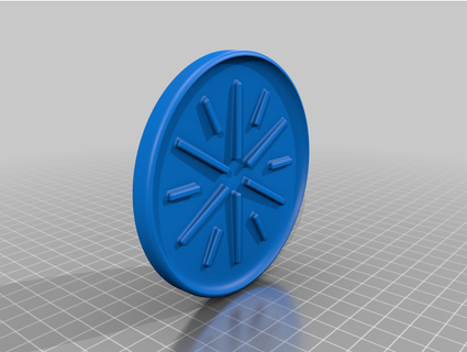 trouble-free coaster duyquang 3d print model - Mito3D