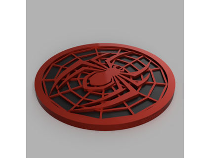 spider-man miles - marvel coasters sjthreed  3d print model - Mito3D