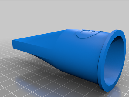 roborock 34mm pipe edition filter deep clean adaptor geertl 3d print model - Mito3D