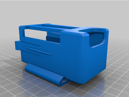fpv goggle battery beltpack monkeyfpv 3d print model - Mito3D