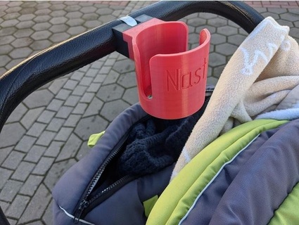 stroller coffee cup holder mixer18 3d print model - Mito3D