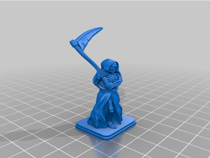 heroquest - death reaper odanan 3d print model - Mito3D