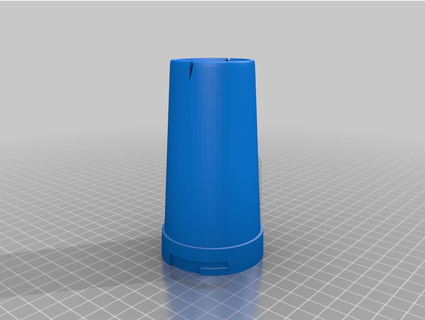 royal jumbo wool winder cone dropdeadfredd 3d print model - Mito3D