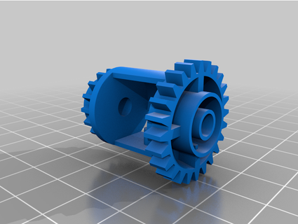 6573 lego technic old differential malnormalulo 3d print model - Mito3D