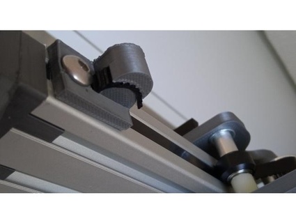 simple 6mm belt tensioner aluminum profile kerfmas5 3d print model - Mito3D