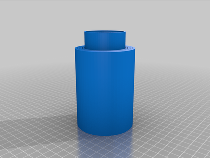 extensible verrouillage tube 75mm 50mm boltswood9 3d print model - Mito3D