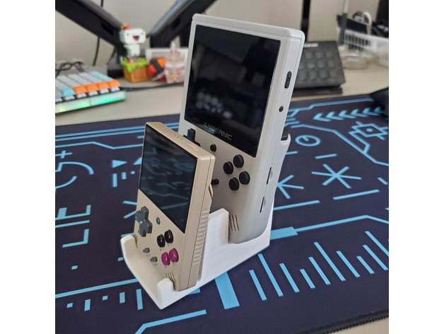 miyoo mini rg351v estante soporte ipsofatso 3D print model - Mito3D