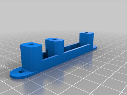 25 35 ssd monte 3 orifício speedyman1 3d print model - Mito3D