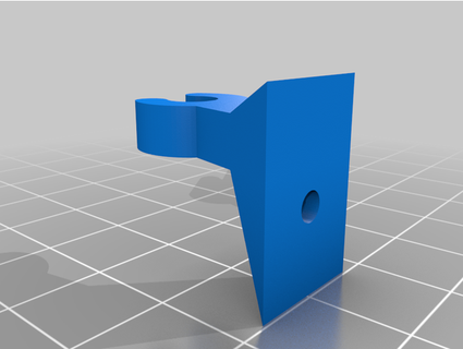 window blind rod holder clip hutasu 3d print model - Mito3D