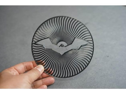 bat signal house dr moon 3d print model - Mito3D