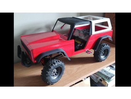 bronco ish w2d vi v2 trx4 construir completo taxi llave inglesa 3d print model - Mito3D