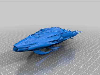 tal'kona sha beyaz balina vuruş kruvazör hneirk 3d print model - Mito3D